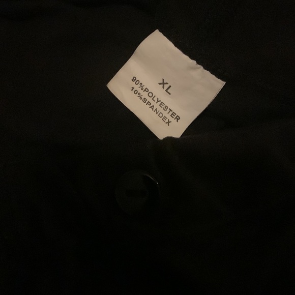 EUC Vocni Women’s black stretchy maternity postpartum leggings, Size XL - Picture 2 of 5